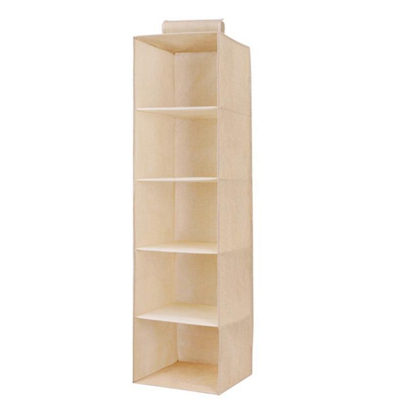 Katoen Kast Garderobe Kast Organizer Opknoping Pocket Lade Kleding Opslag Kleding Home Organisatie Accessoires Benodigdheden: 3
