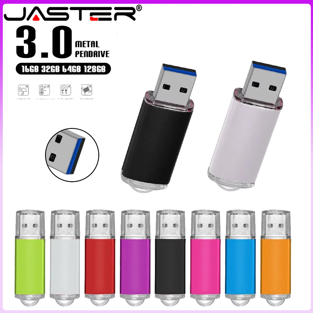 Neues USB 3.0 Kuli Metall Antrieb 8 GB USB-Blitz-Laufwerk mit hoher Kapazität 64 GB 128 GB tragbares Hochgeschwindigkeits-USB-Speicherkarten-Laufwerk 256 GB