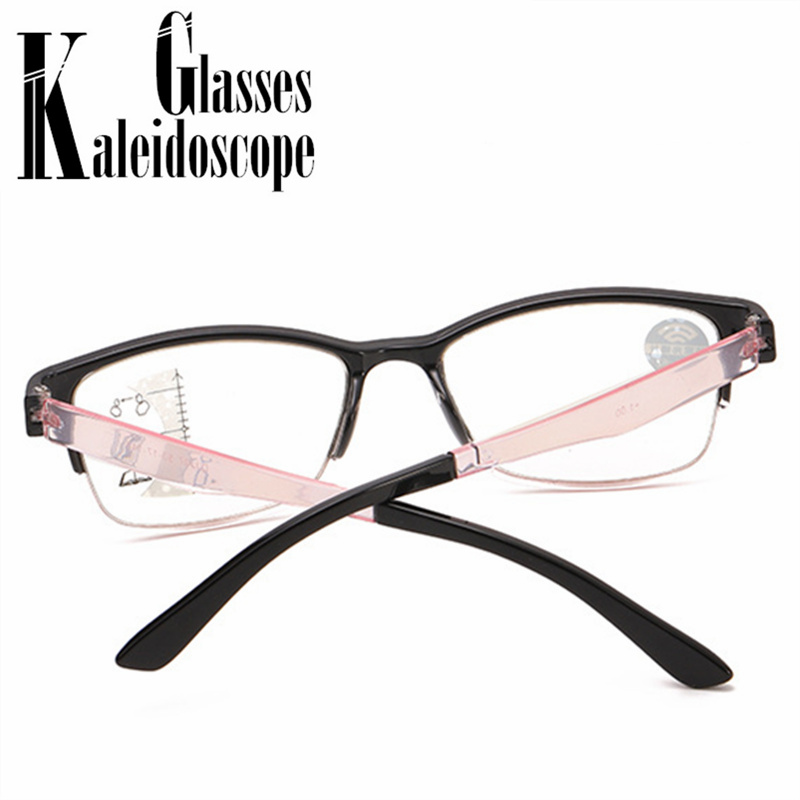 Progressive Multifocal Reading Glasses Women Men Anti Blue-ray Hyperopia Glasses Near Far Sight Diopter +1.0 1.5 2.0 2.5 3.0 3.5