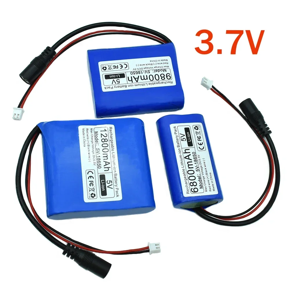 3.7V 18650 Lithium Battery 1s2p 1s3p 1s4p for Microcontroller LED Outdoor Light Bluetooth Speaker Audio Backup Power Supply