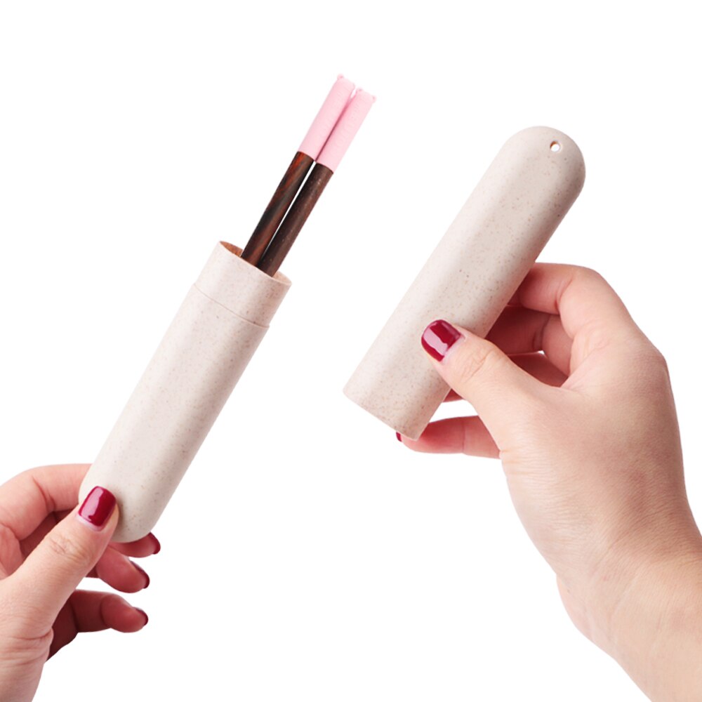 1pc Portable Travel Toothbrush Box Toothbrush Tube Cover Case Dustproof Wheat Straw Health Tooth Brushes Protector