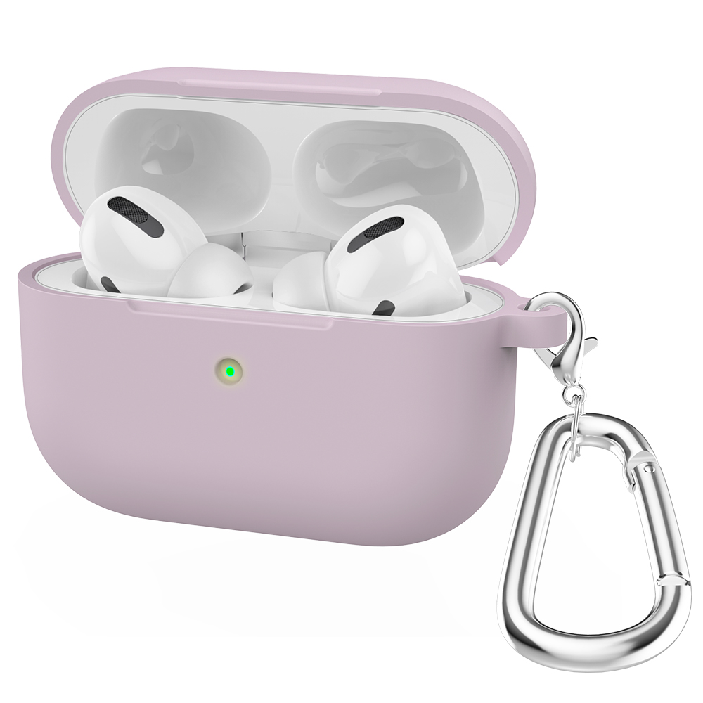 Funda de silicona para Airpods Pro, funda inalámbrica Bluetooth para Apple Airpods pro, funda para auriculares para Air Pods Pro 1st Fundas: Oro