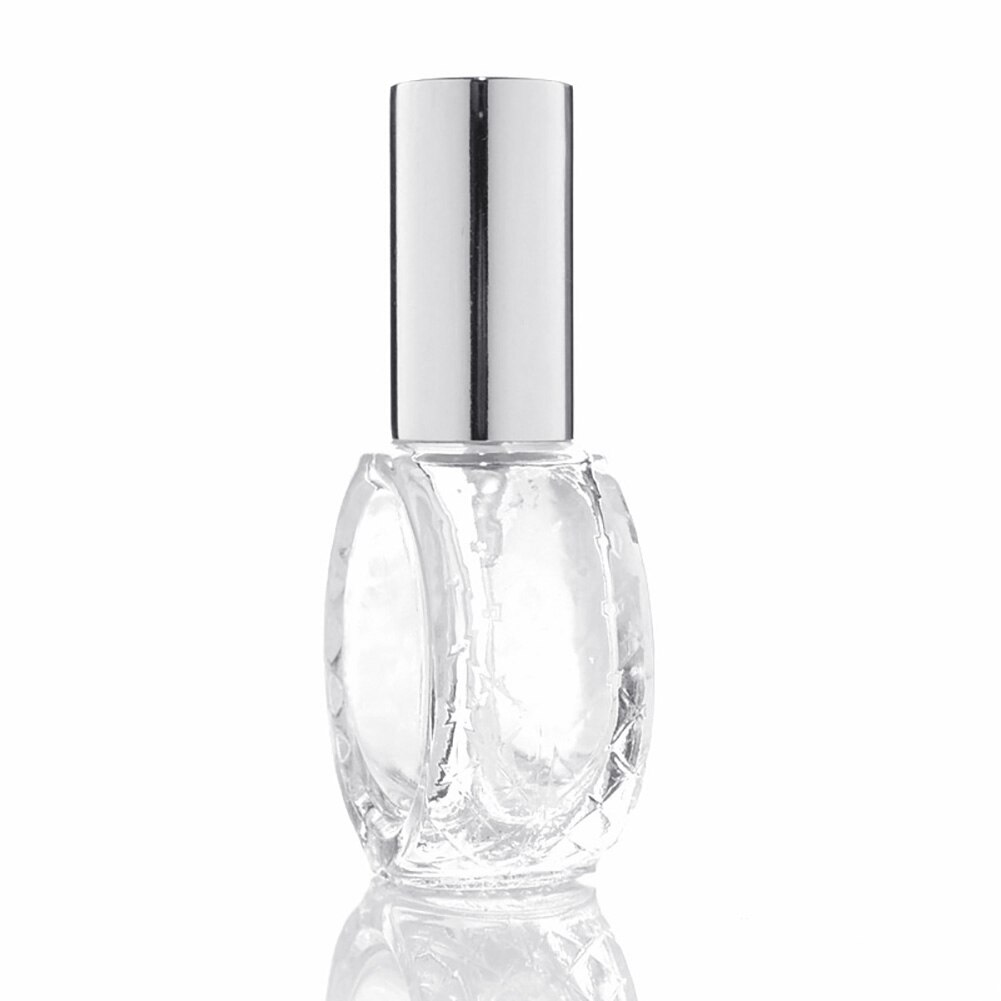 10ml Mini Draagbare Clear Reizen Parfumflesje Navulbare Verstuiver Leeg Glas Parfum Opslag Flessen Travel Organizer
