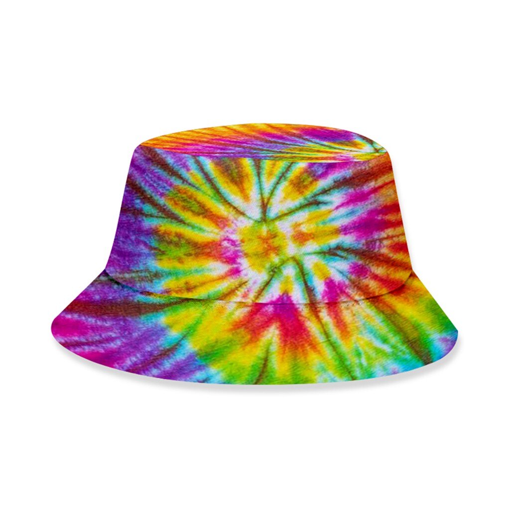 Unisex Foldable Bucket Hat Beach Sun Hat Men Women 3D Print Outdoor Activities Protecting Sun Hat Sunscreen Cap #z