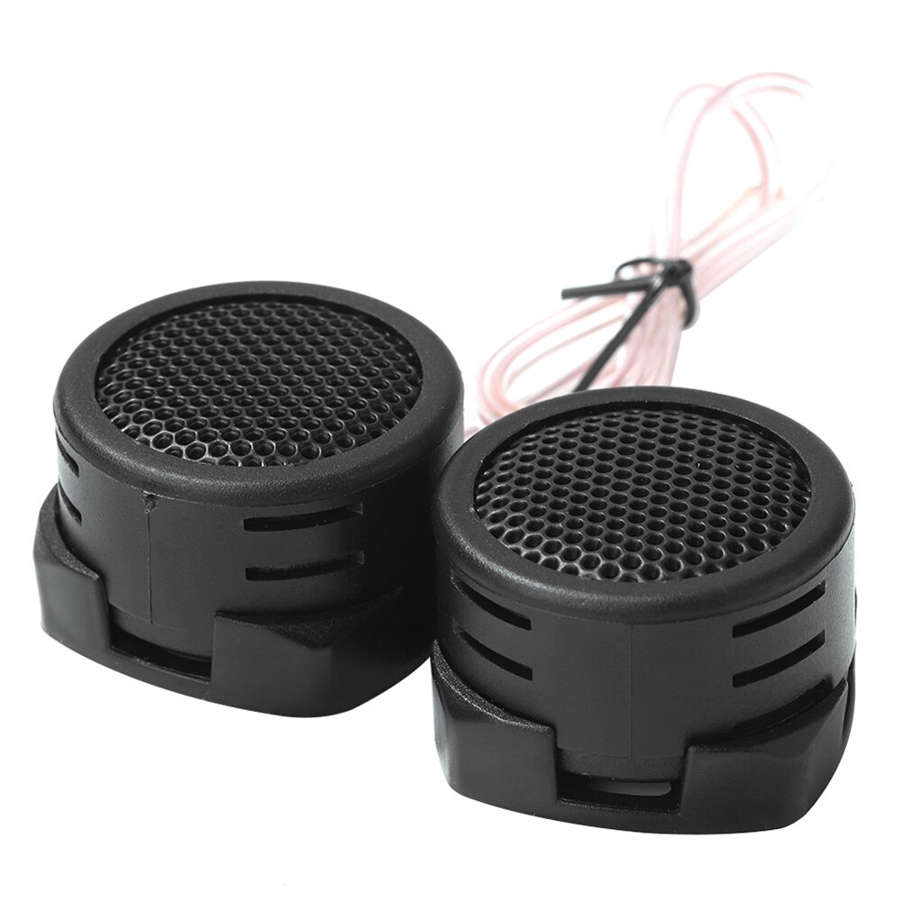 TP-005A Car Tweeters Mini Treble Loudspeakers High Frequency Car Stereo Audio Speakers 12V DC 2 Pack 36x20mm Auto Parts