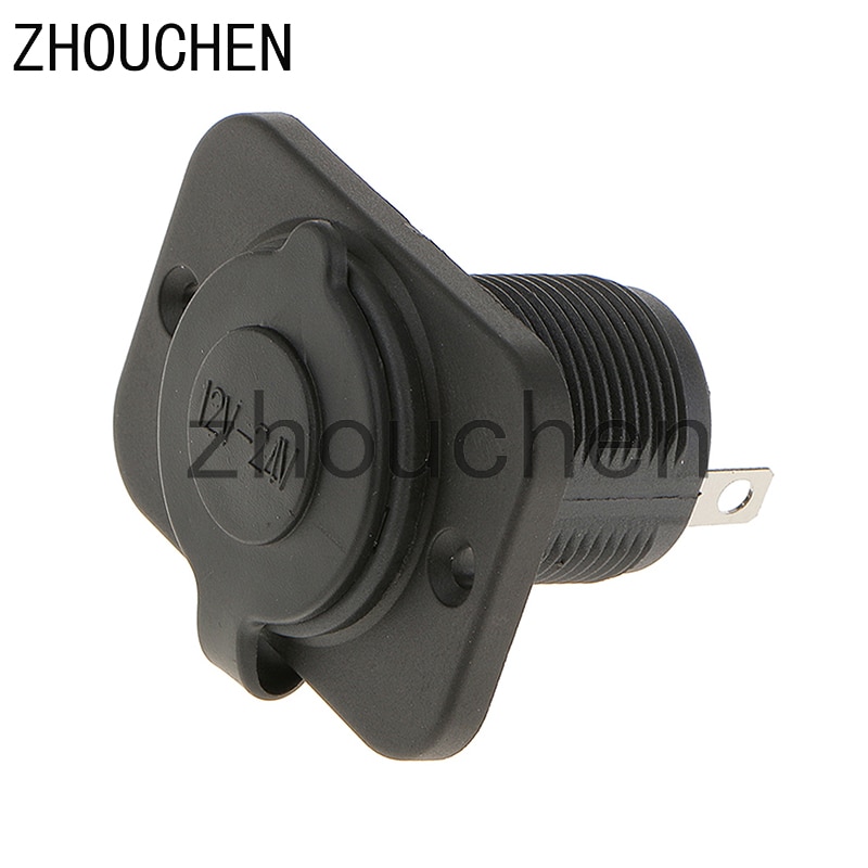 Car Motorcycle Lighter Socket Power Adapter Outlet Port 12V/24V