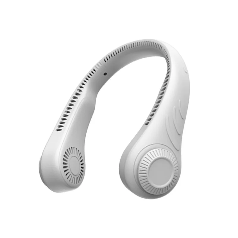 Xiaomi przenośny wentylator na szyję 4000W bezlistny klimatyzator z USB bezlistny wentylator wiszący na szyję: FIOLETOWY