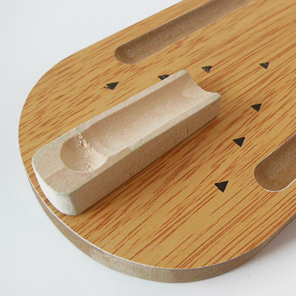 Mini juego de mesa de entretenimiento interactivo de madera con bolos para padres e hijos, juguetes de deporte de boliche para niños