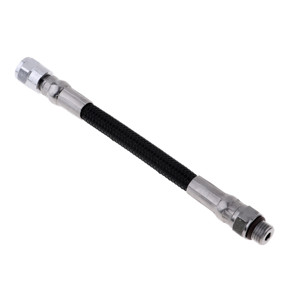 Replacement High Pressure Regulator Hoses Double Braided Nylon Scuba Diving Short Hose Quick Release Connector