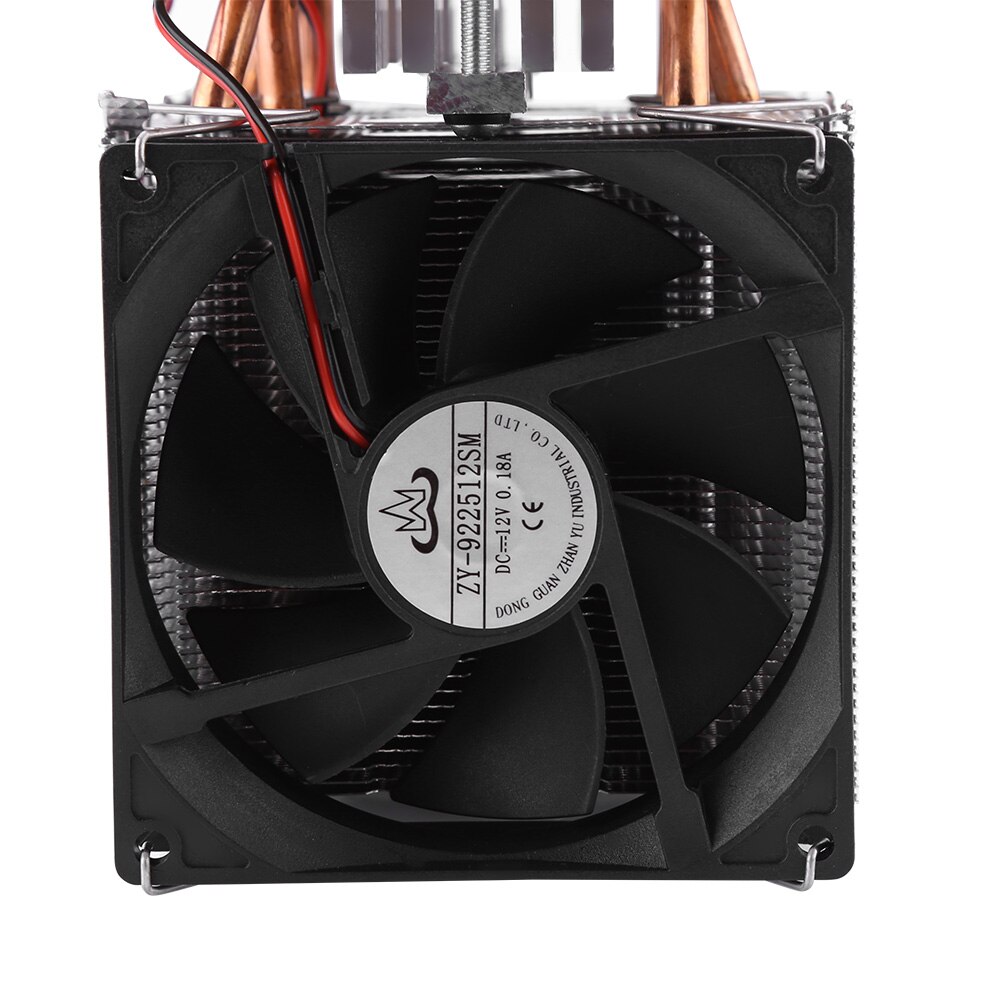 Sistema de refrigeración de aire Peltier Semiconductor de doble núcleo DIY Kit 144W 12V