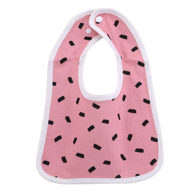 Del bambino Del Cotone Del Bambino Slobber a forma di U Bib Nuovo Del Bambino Del Fumetto Tute per bambini Tasca Riso Bavoir B B imperm In Grado di Del Bambino Bavaglini Grembiule: style 1