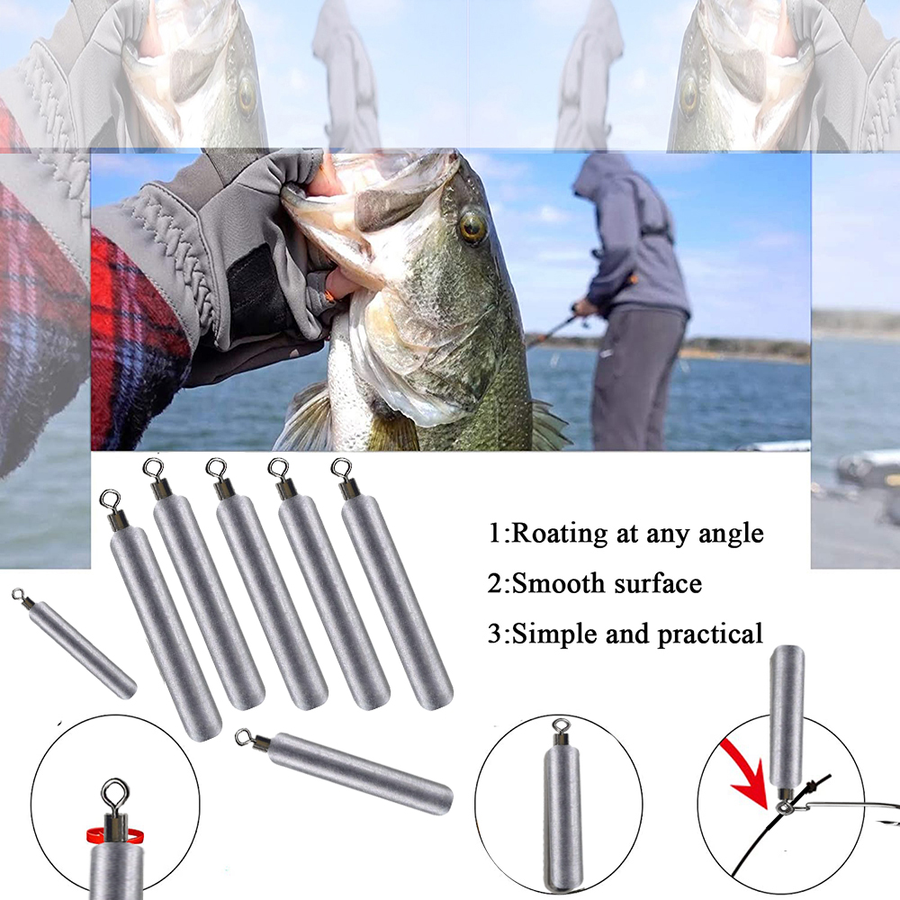 5 stk./parti fiskelod 3.5g 5g 7g 10g 14g 20g 30g 40g fiskevægte lod karpe lokkemad lod fiskegrej tilbehør