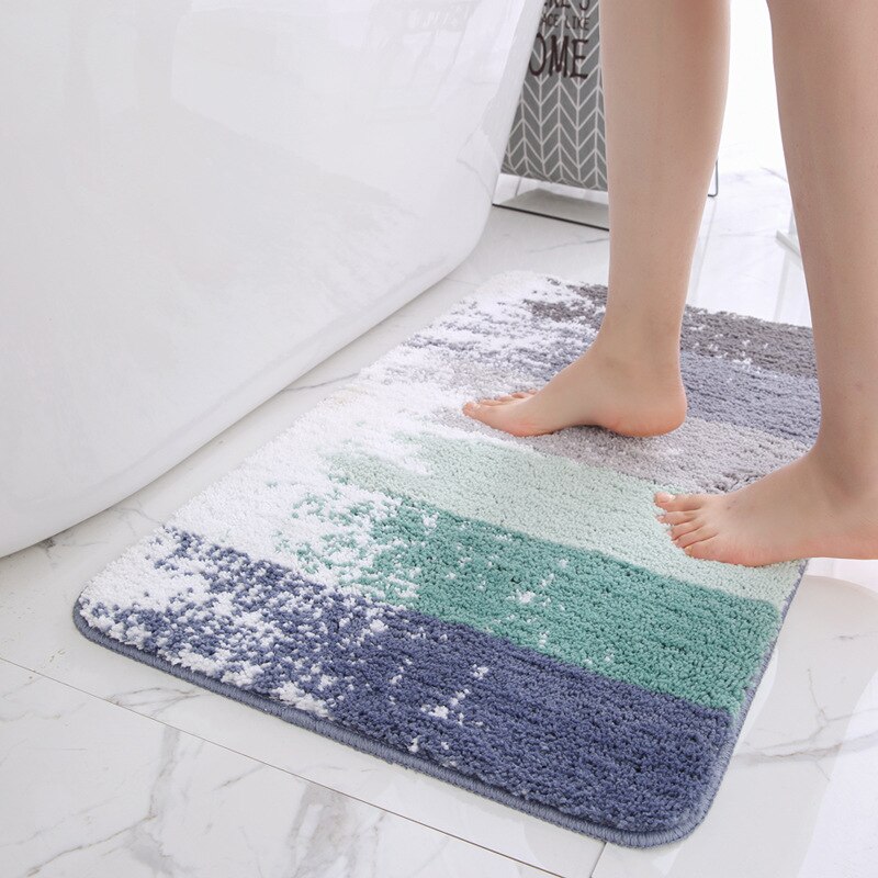 lavable paillasson d'entrée noir drôle tapis de sol cuisine Long tapis extérieur couloir tapis avant porte tapis d'entrée: 01 / 40x60cm