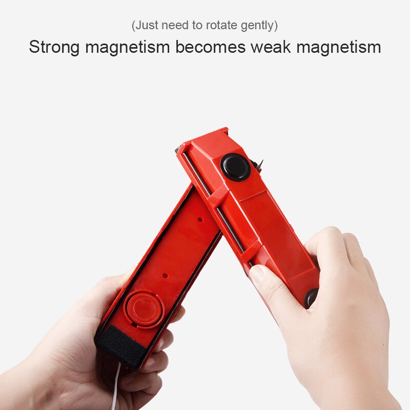 Magnetic Window Cleaner Double-side Magnet Brush For Washing Window Glass Wiper Cleaning Tool for Single/Double Glazed Windows