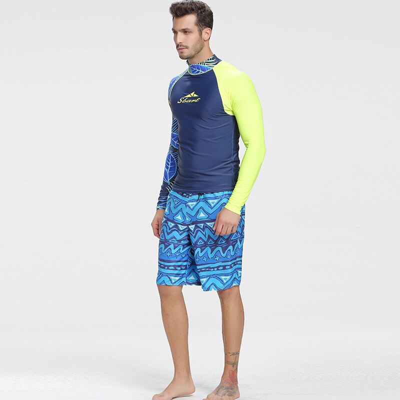 Mannen Body Wetsuit Neopreen Lange Mouwen Strak Duikpak Zwemmen Surfen Snorkelen Duiken Lange Mouw Zwemmen Apparatuur