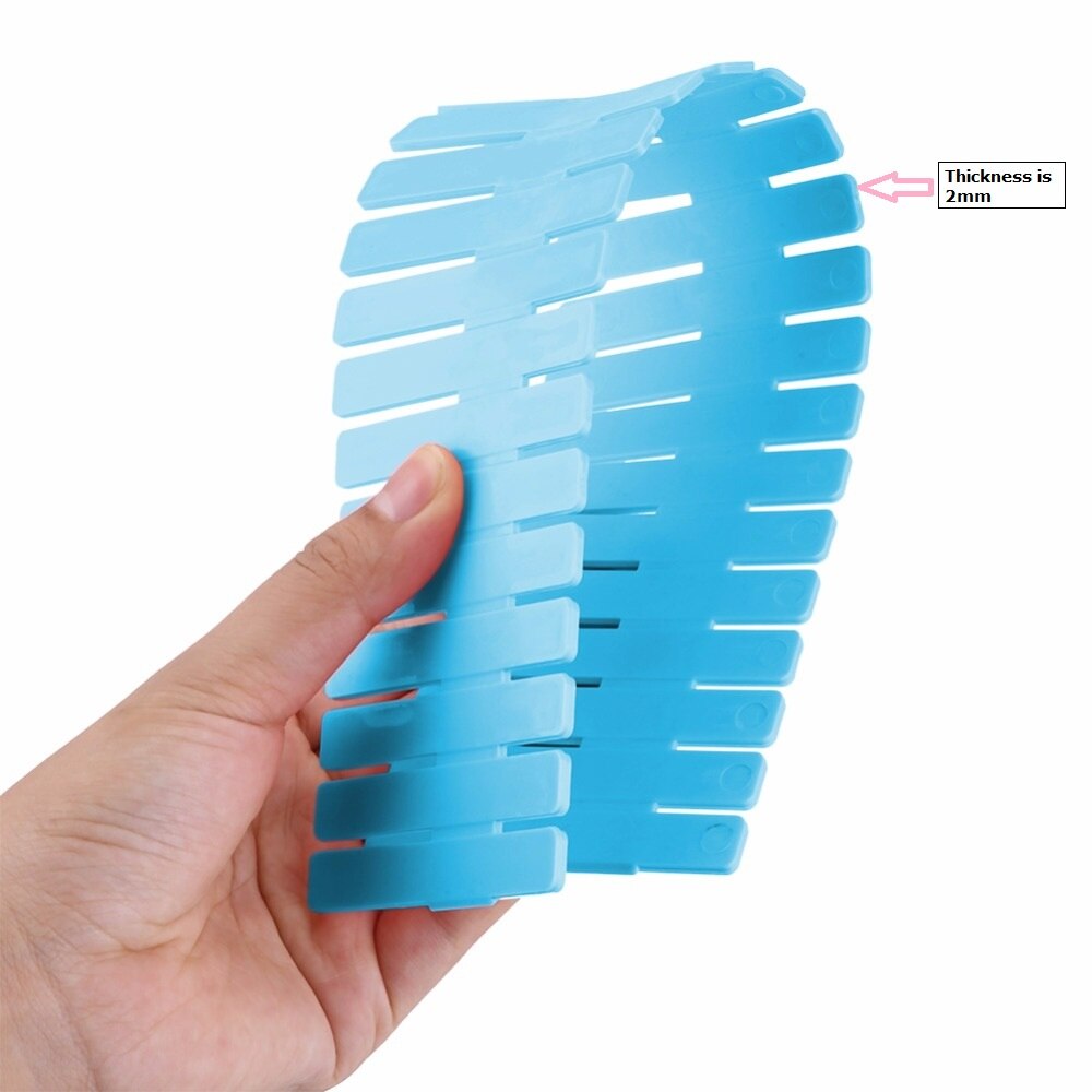 WBBOOMING-organiseur de séparation à tiroirs en plastique réglable, 4 pièces, tiroir extensible, séparateur de meuble, rangement bricolage