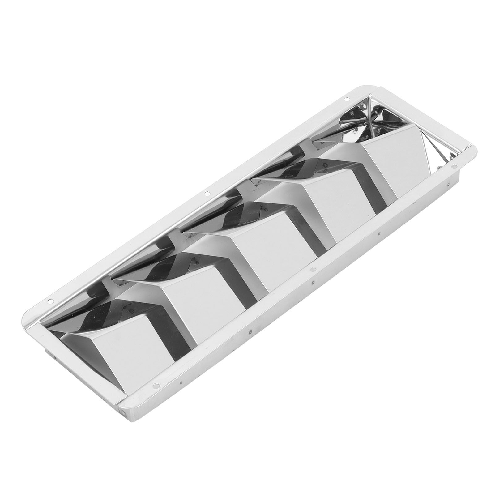 5 Slots Boat Louvered Vent Rectangle Anti Corrosion Anti Rust Boat Marine Stainless Steel Vent for Yachts Boat Blower Vent Cover