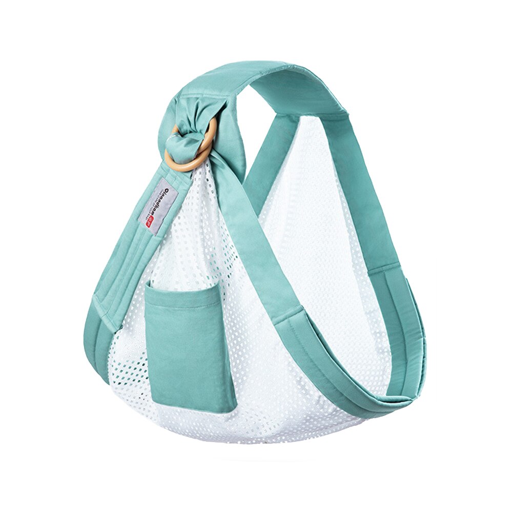 Praktisk sikkerhet baby vugge baby strekkbar kunstig stropp omslagbar kurv med fast ringe babykurv pleiedeksel: Rød