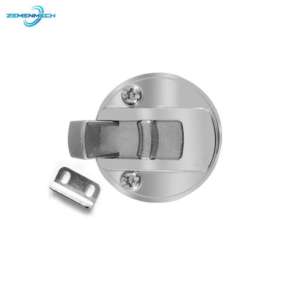 Zemenmech Zinc Alloy Chrome Finished Flush Latch Flush Pull Latches Slam Lift Handle Deck Boat Accessories Marine Hardware Kayak