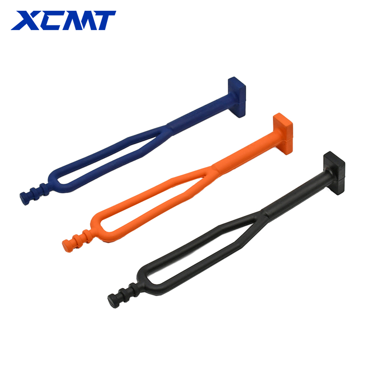 Para ktm exc xcf xc xcfw excf xcw tpi seis dias 125 250 300 350 450 500 300 1998-2024 motocross borracha kickstand suporte lateral cinta