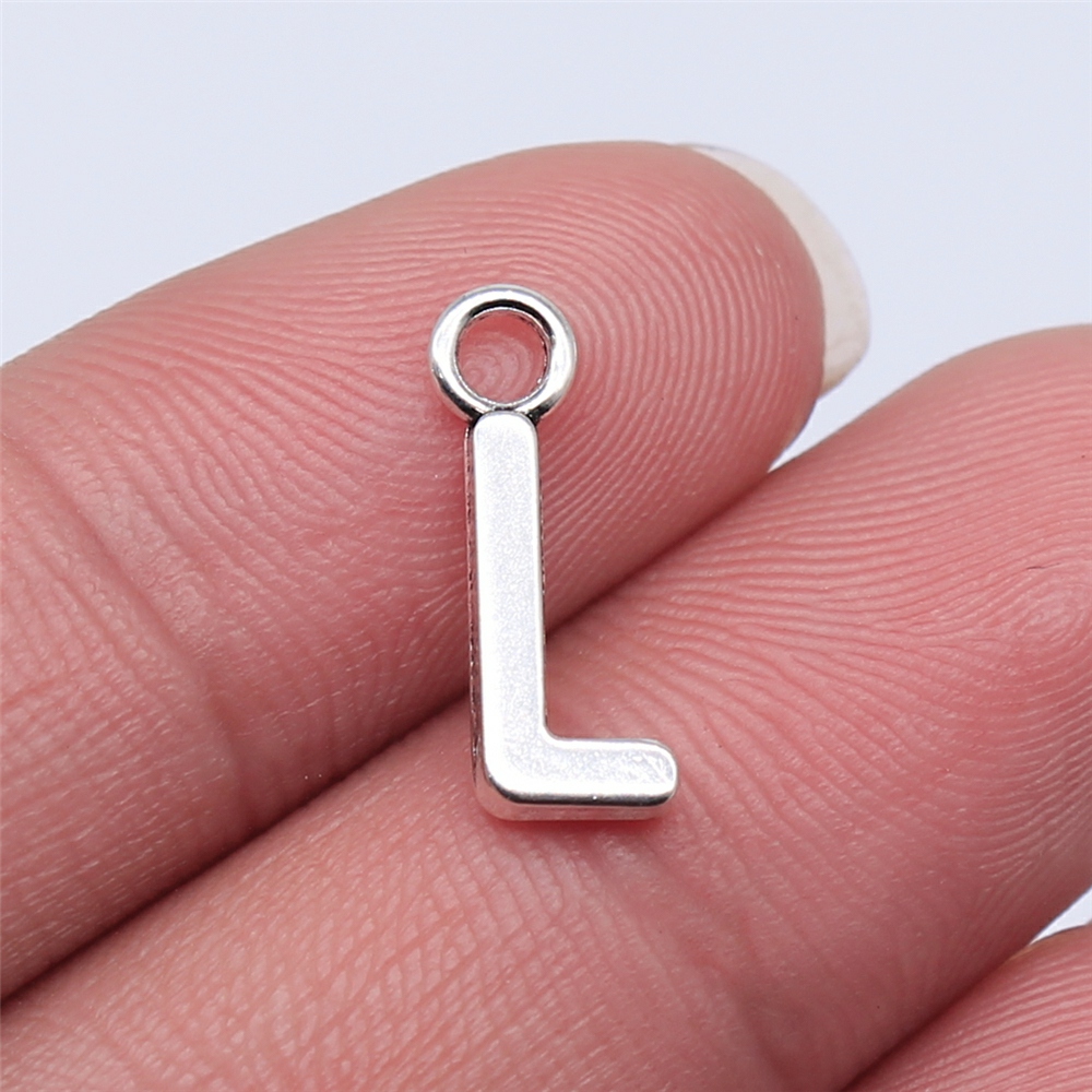 WYSIWYG 26pcs 16mm Alfabet A-Z Letters Charms Antiek Zilver Kleur Hangers Maken DIY Handgemaakte Tibetaanse Vinden Sieraden: Antique Bronze Plated