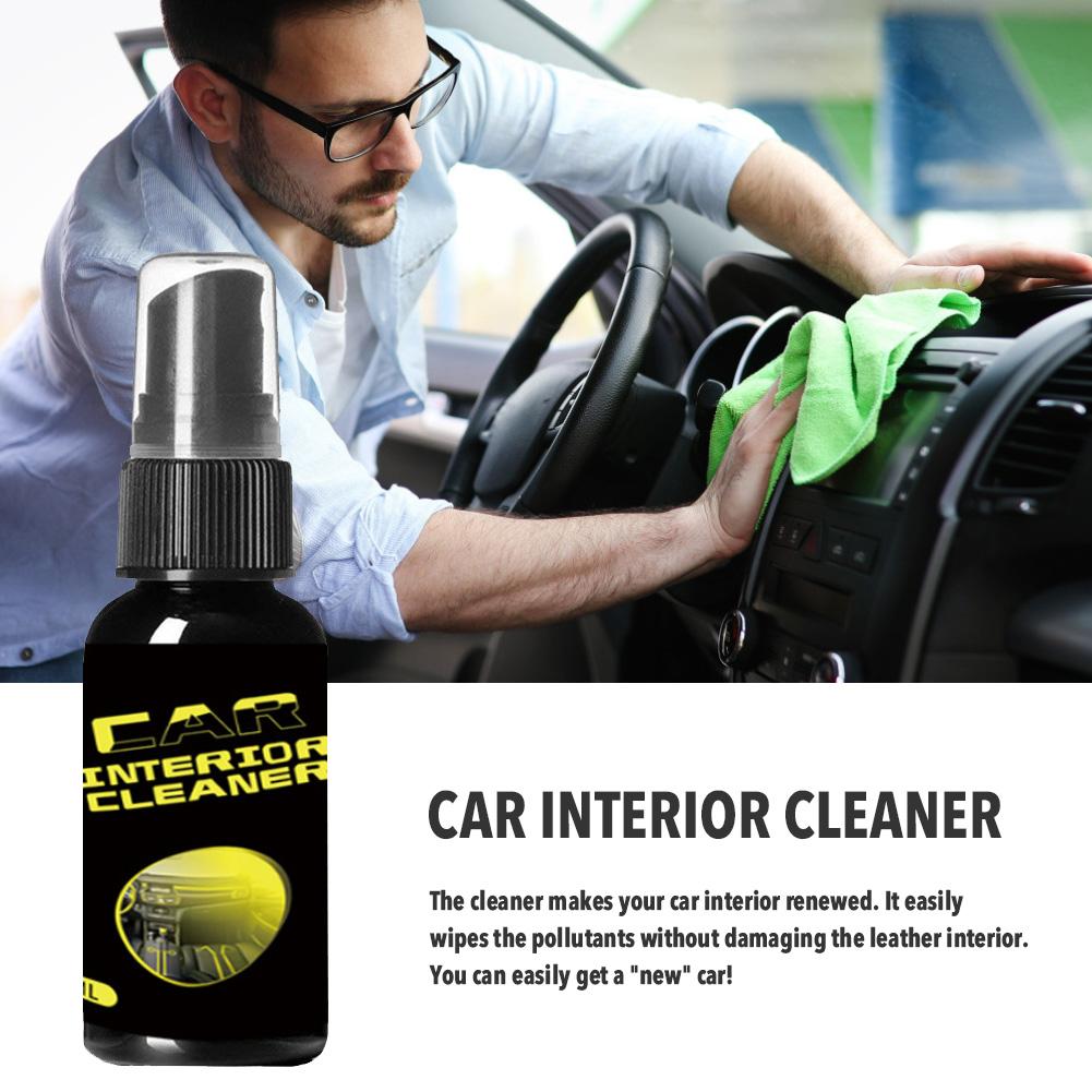 120ML Car Interior Cleaner Effective Odorless Harmless Cost-saving Car Interior Cleaner