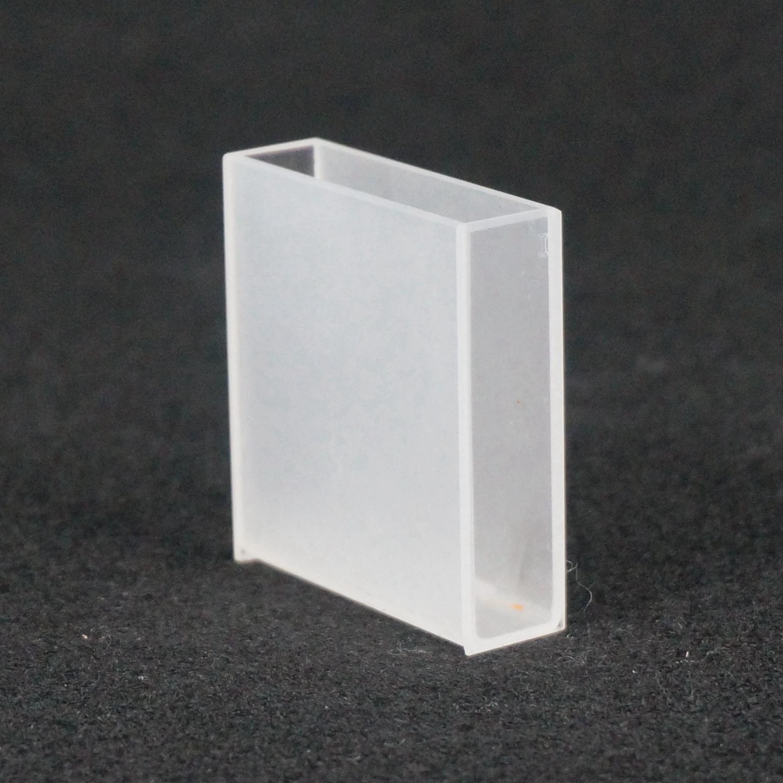 40mm Path Length Jgs-3 Quartz Cell Cuvette Cell With PTFE Lid For For Infrared Spectrometer