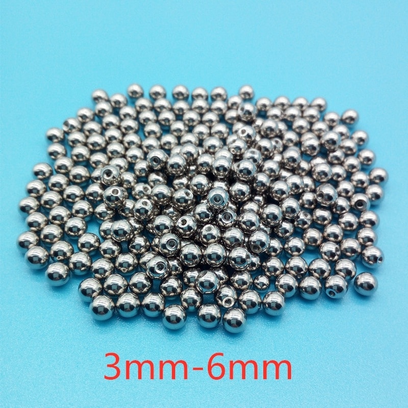 100Pcs Vervanging Spare Ballen Labret Barbell Bar Piercing Bijlagen 14G 16G Diy Rvs Lichaam Sieraden