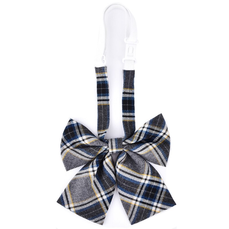 JK Uniform Bow Tie Japanese School Uniforms Striped Wrap Girls Preppy Style Neckties Female Bow-knot Women Apparel Accessories