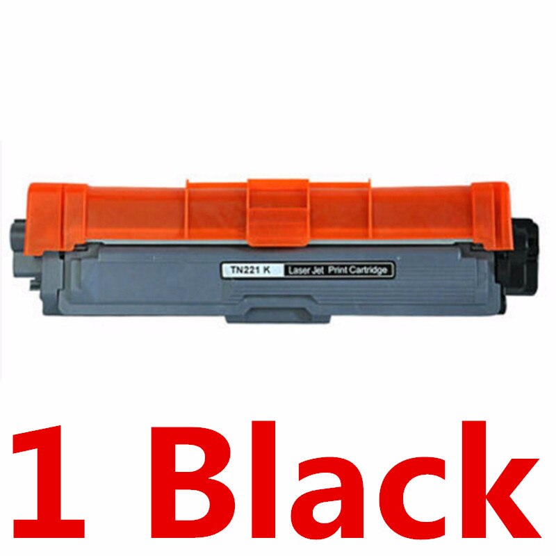 Tn 221 225 241 245 251 261 Compatibel Toner Cartridge Vervanging Voor HL3140CW HL3150CDW HL3170CDW MFC9130 MFC9140CDN: 1 Black