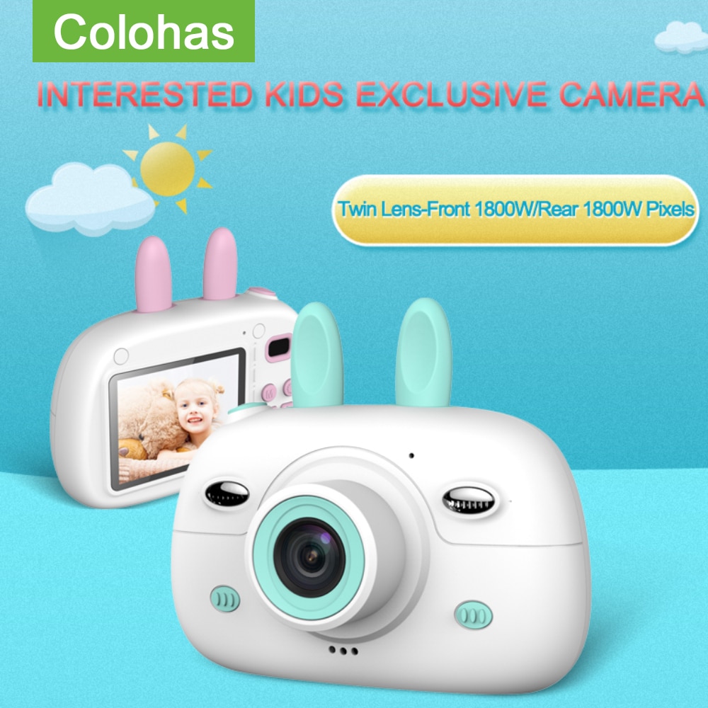 Children's Camera Full HD 1080P Portable Digital Video Photo Camera Fotograficas 2.4 Inch Screen Kids Children Camera