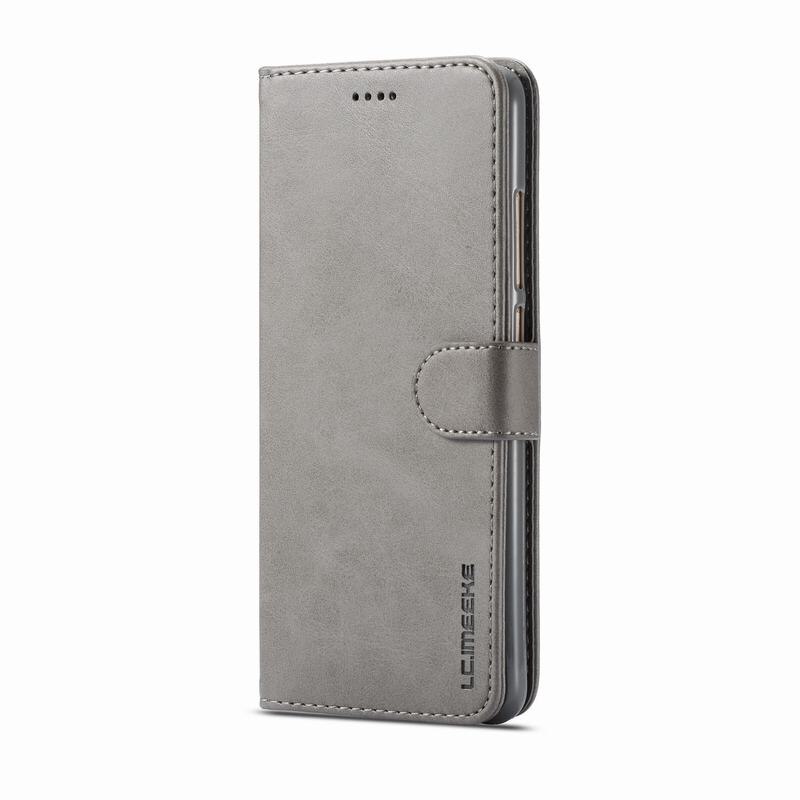 Fundas abatibles lisas de lujo para Xiaomi Redmi Note 4 4X X, fundas magnéticas de cuero para teléfono Xiaomi Redmi Note 4 Note 4X, funda billetera: For Redmi Note 4 / Gray