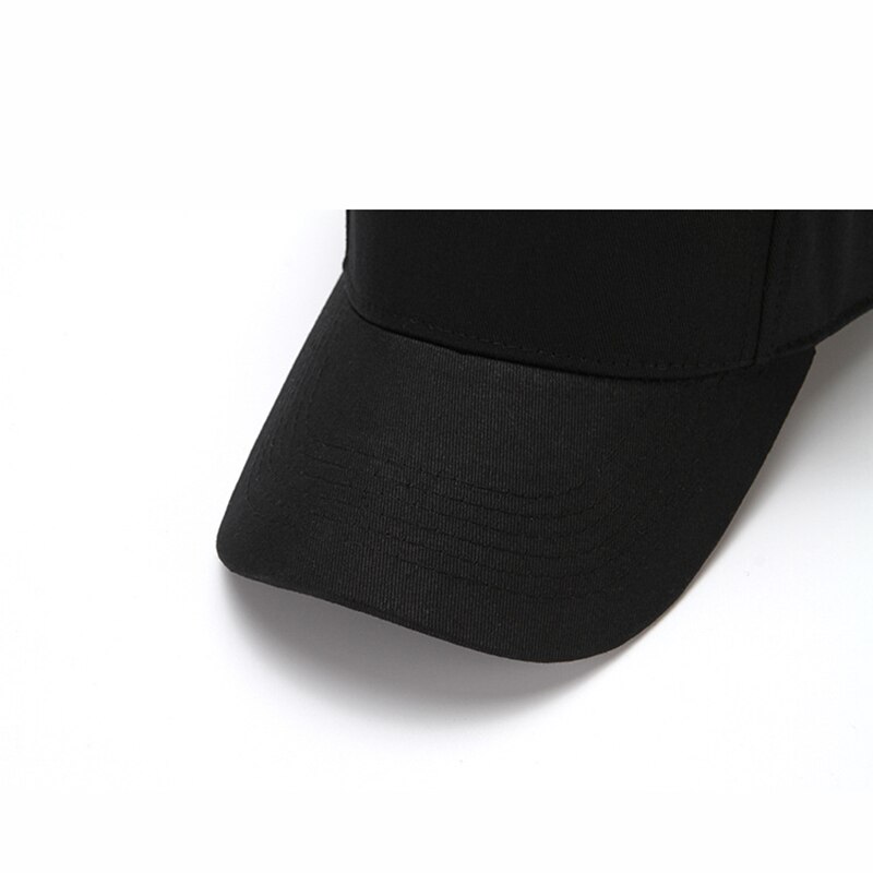 Gorra de béisbol con pelo con pinchos para hombre y mujer, gorro de béisbol con visera ajustable, estilo Casual, conciso, para verano y otoño,