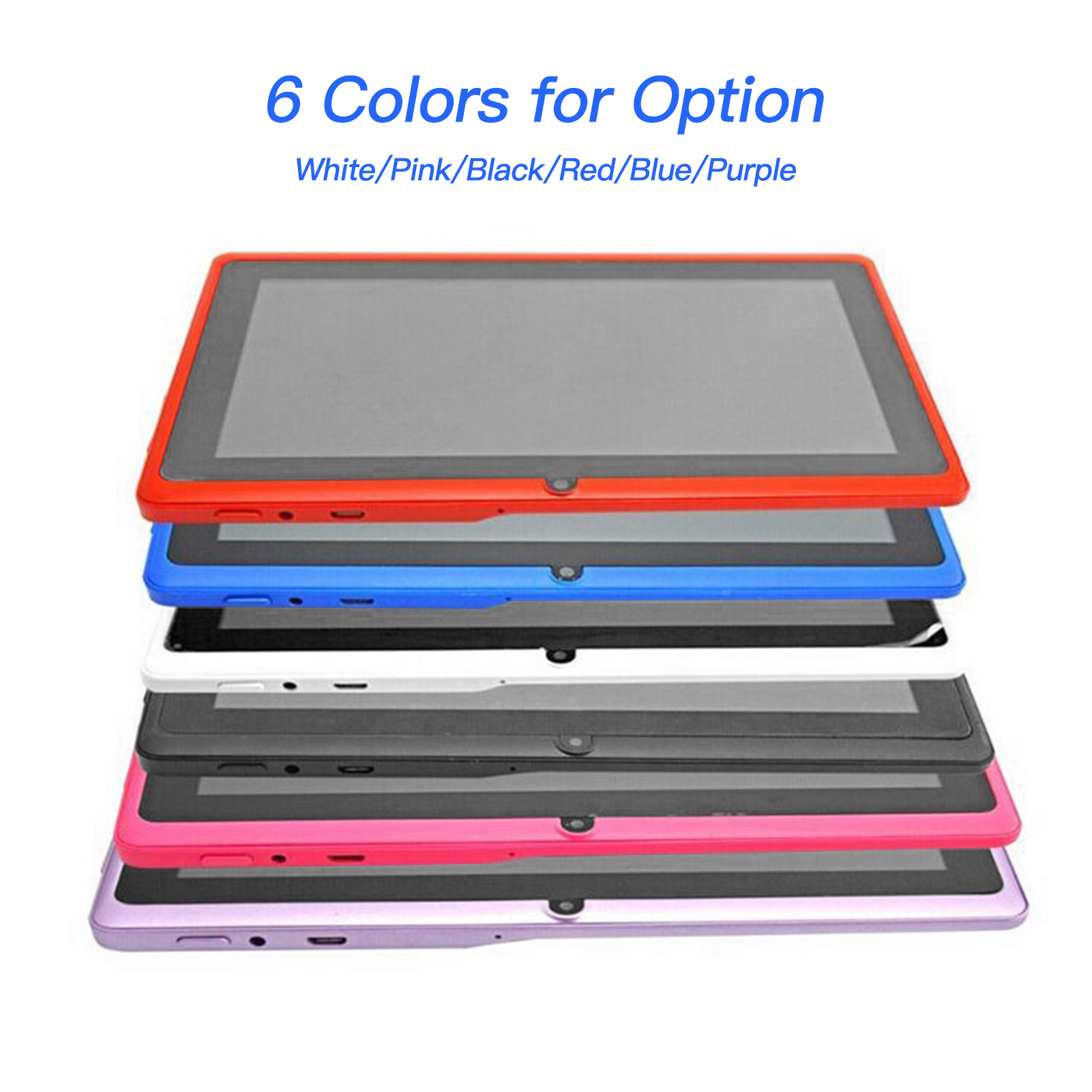 7 Inch Q8 Tablet Android Quad-core Processor 8G WiFi Version Dual Camera Entertainment Machine for Children Students Adults