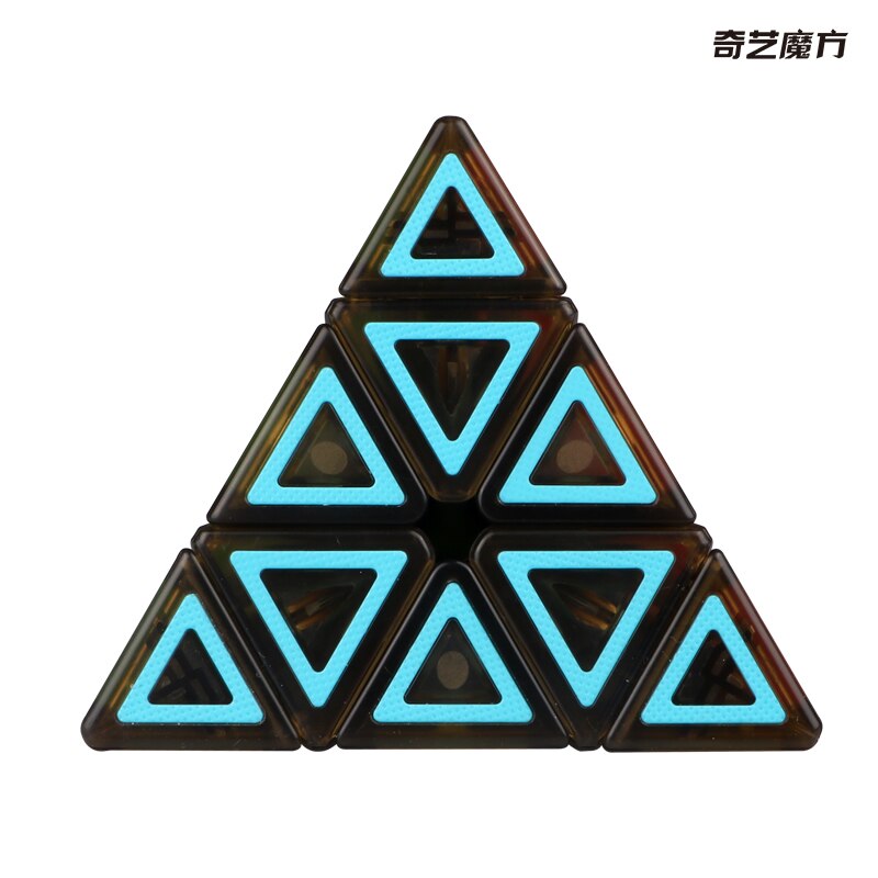 Qytoys Dimensie Piramide Magic Cube Cubo Magico Professionele Neo Speed Cube Puzzel Antistress Speelgoed Voor Kinderen