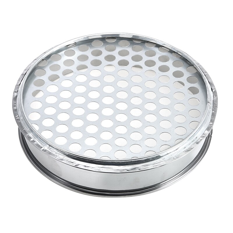 6/7/12mm Holes Metal Garden Sieve Riddle For Composy Soil Stone Mesh Gardening Tool