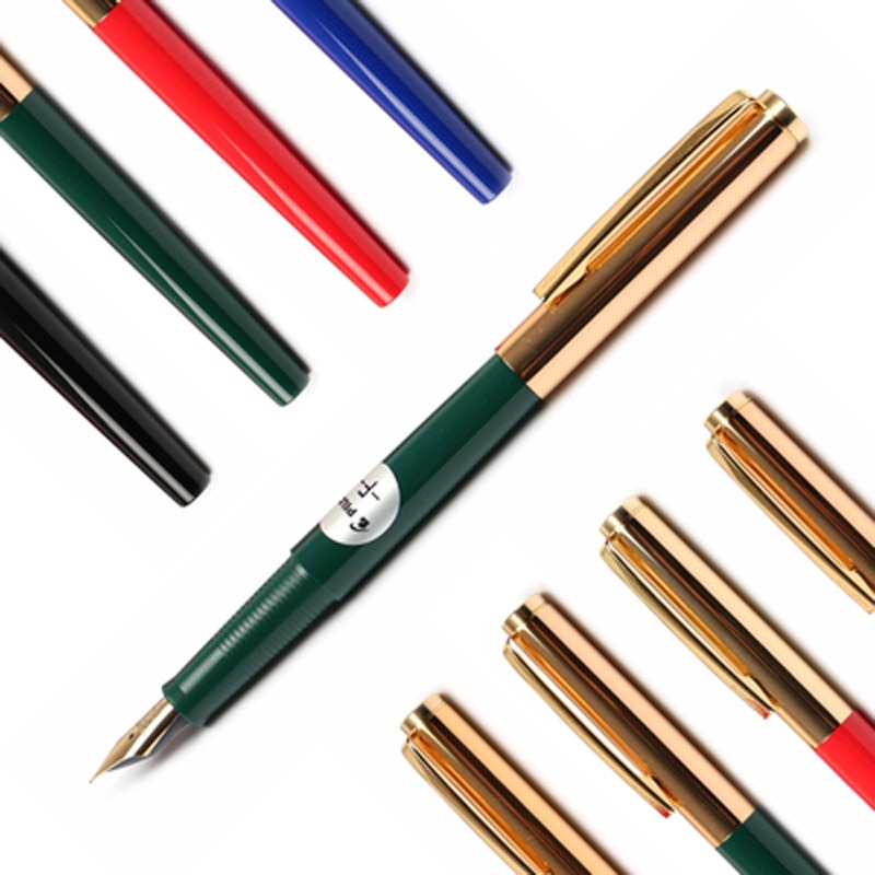 PILOT Upgrade Fountain Pen 78G+ Vintage Box Student Calligraphy Word Pen Business Matching Ink + Ink Absorber