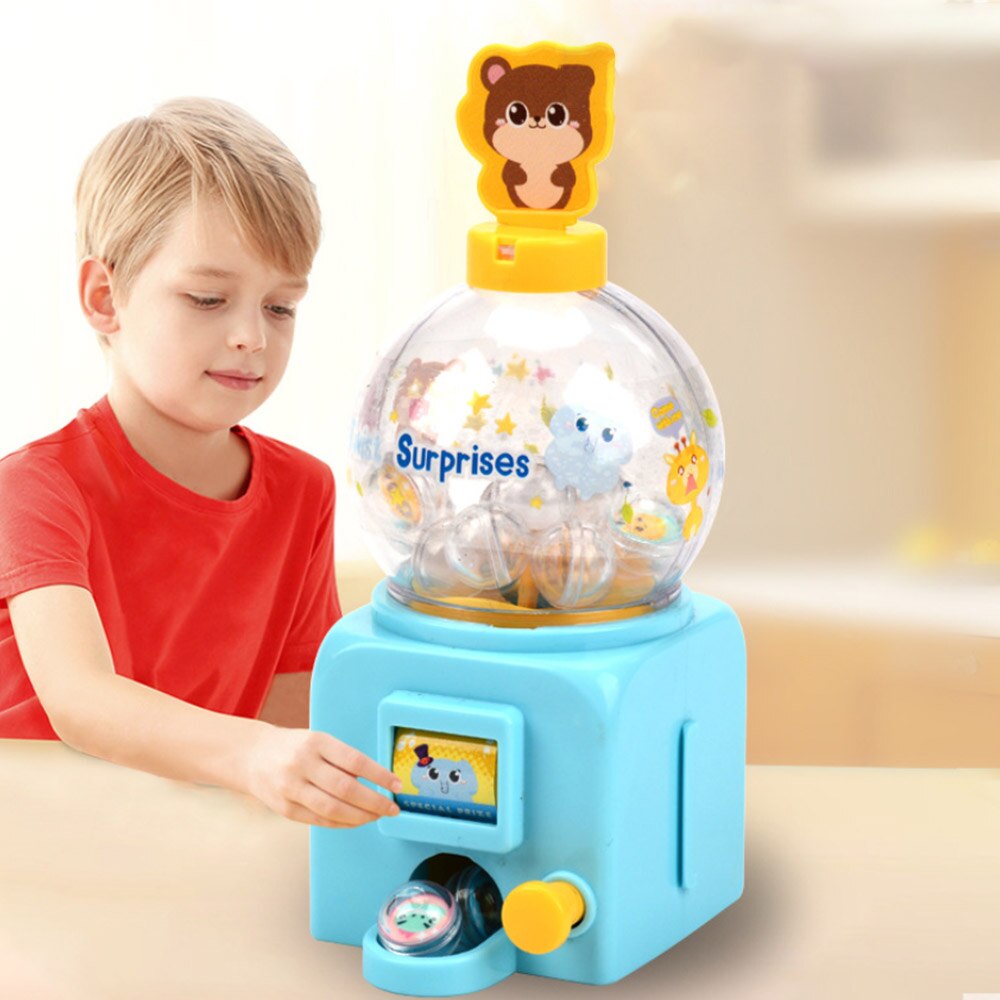 Mini lotteri maskin rocker rullande barn leksaksmaskiner manuell dryck leksaksmaskin simuleringstavla skrivbord pusselspel leksaker