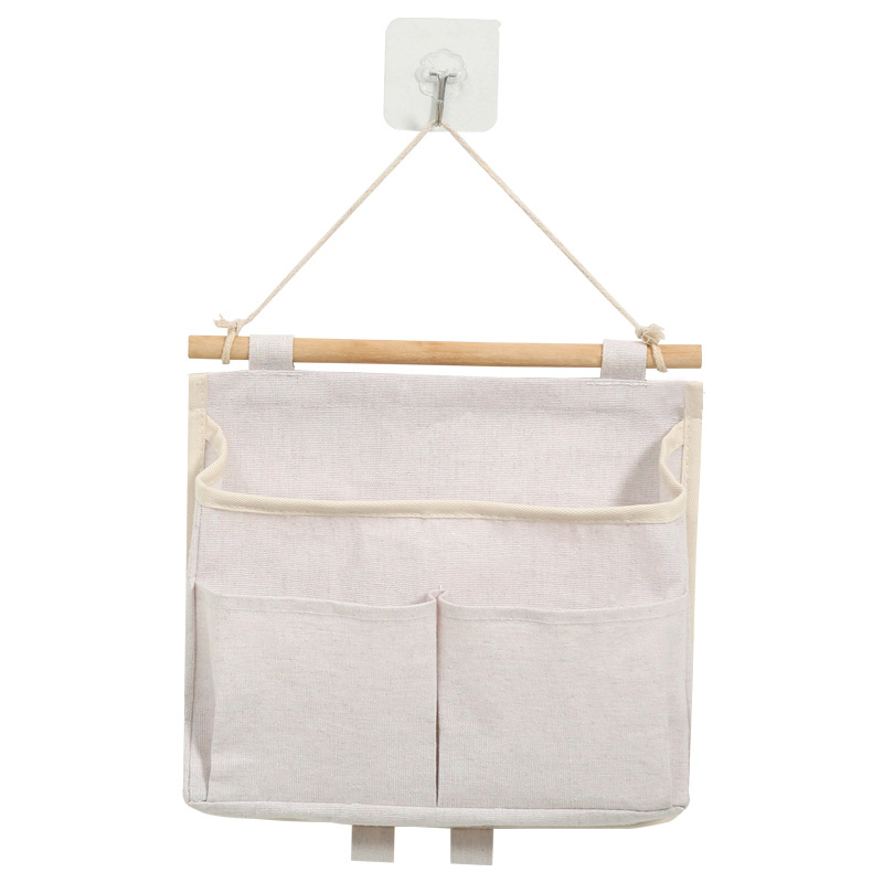 Wanddeur Ophangen Opbergtas Waterdicht Ondergoed Organizer Sundries Opbergzakjes Kast Muur Opknoping Opbergtas Home Decor: Light Grey