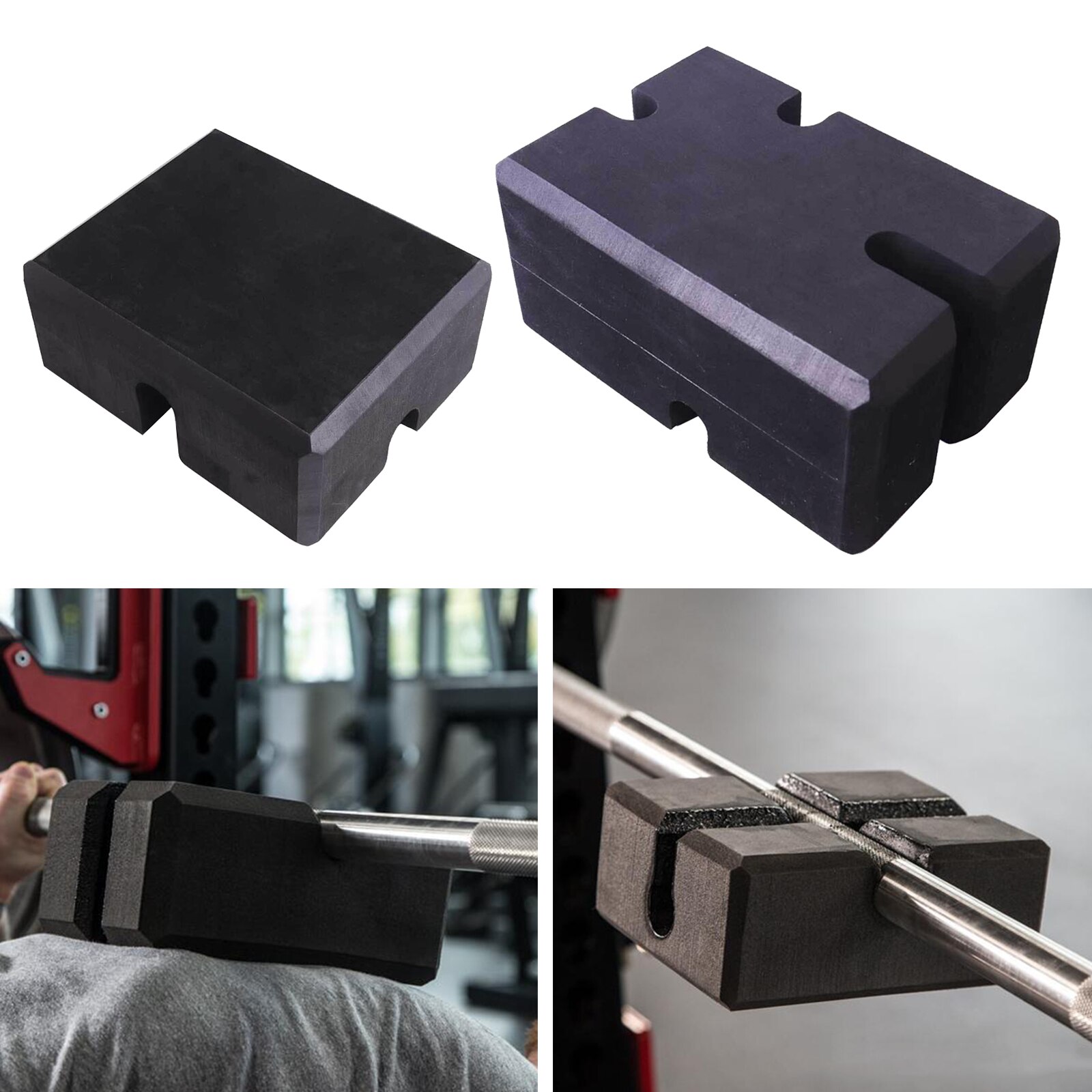 EVA Bench Press Block Boards, Bench Rest Foam Block Adjustable Anti- Deep Squat Fitness Trainer Training Aids for Home Gym