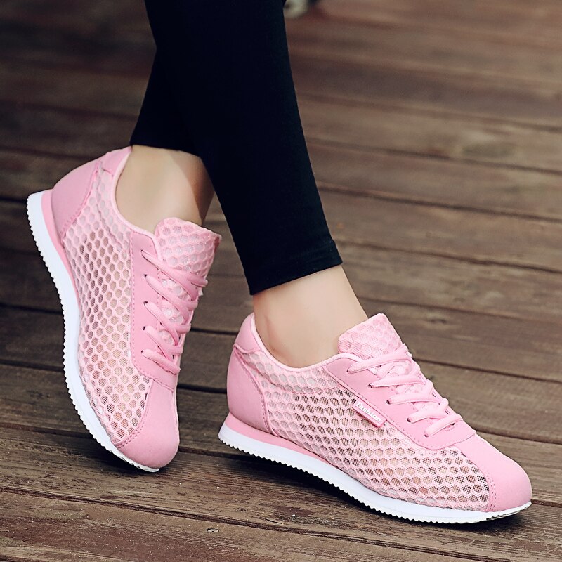 Billige kvinner tennissko pustende joggesko kvinnelige joggesko sportssko tenis feminino chaussure jenter merke joggesko mujer