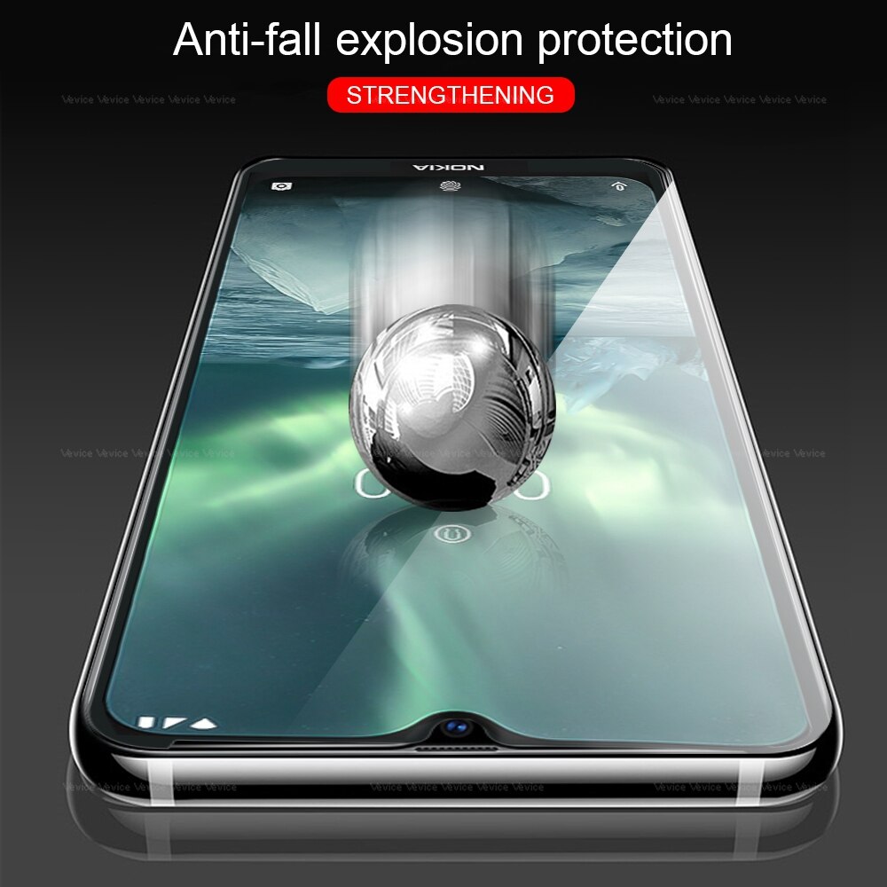 2-In-1 Screen Protector Glas Op Voor Nokia 2.2 3.2 6.2 7.2 Camera Terug Lens Voor Nokia 2.2 Nokia 3.2 Beschermende Gehard Glas Film