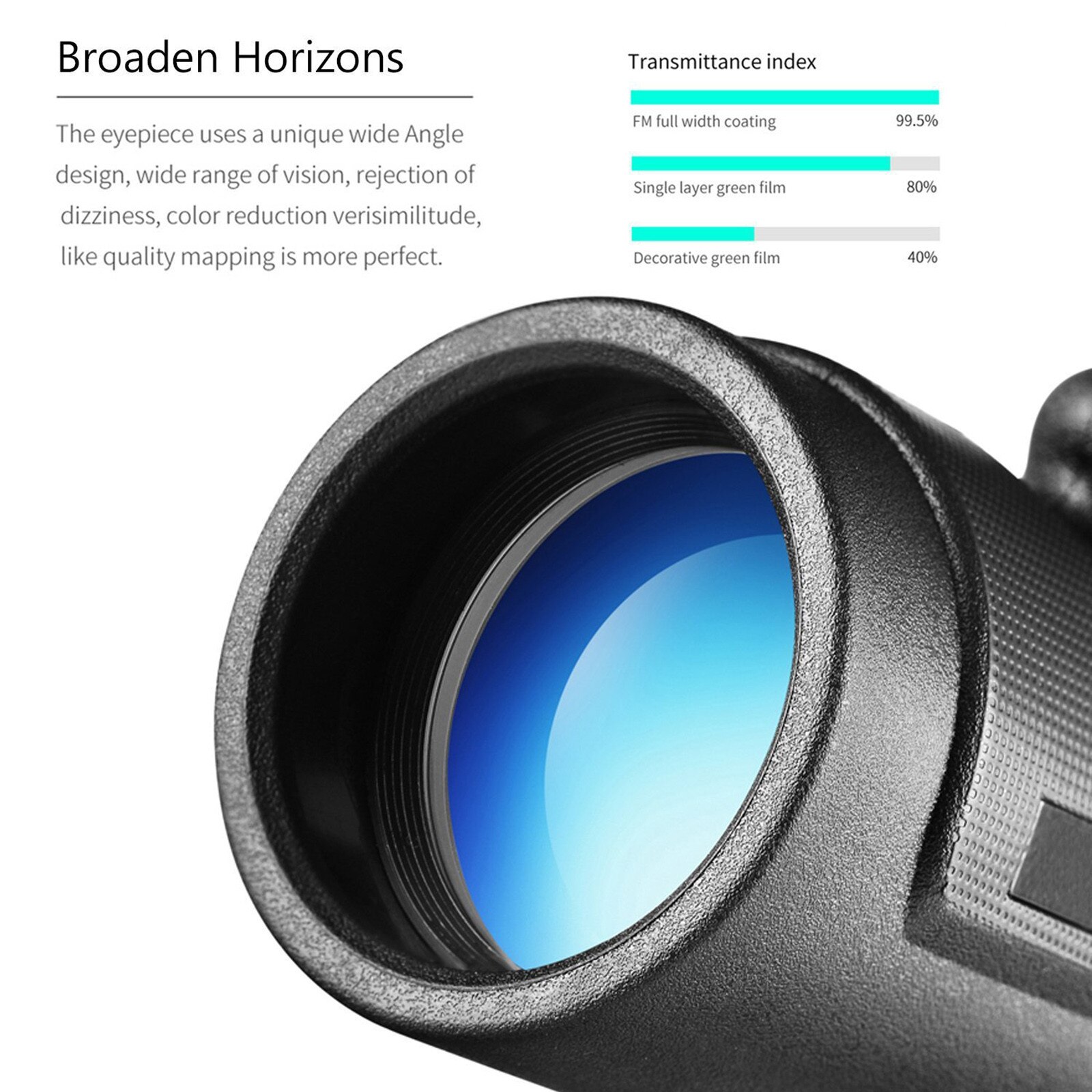 40x60 Low Light Night Vision Monocular High-definition High Magnification Telescope + Adjustable Tripod + Phone Holder