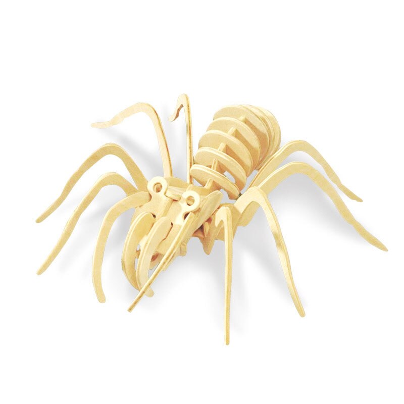 DIY 3D Wooden Toys Puzzle Animal Assembling Swan,parrot,butterfly,dinosaur Model Kit for Child Toy: 10