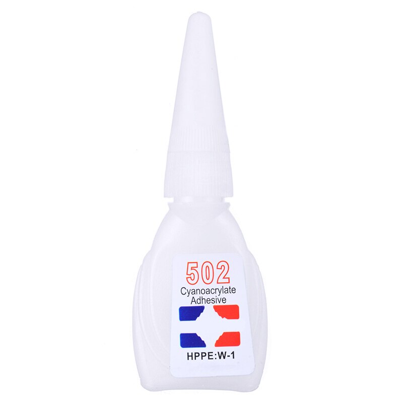1 stk 502 super multi-funktion lim hurtigtørrende cyanoacrylat klæbende fugemasse super stærkt hurtigt reparationsværktøj