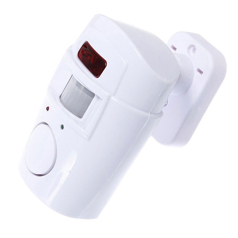 Portable 105dB PIR Motion Detector Infrared Anti-theft Motion Detector Home Security Alarm system+2 controllers