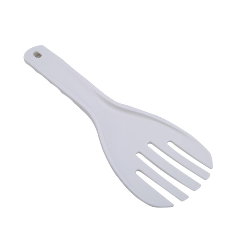 Paleta de arroz blanco de plástico, cuchara de comida, utensilios de cocina antiadherentes, rollo de mano, cucharas, pala de arroz, suministros de cocina