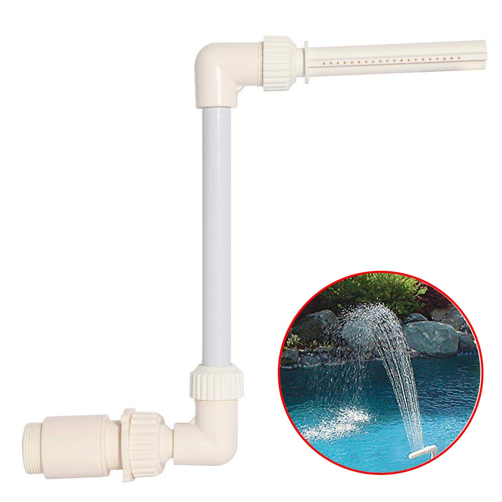 Adjustable Waterfall Pool Fountain Swimming Pool Fountain Hose Replacement Fountain Stand Bracket Pool Tools
