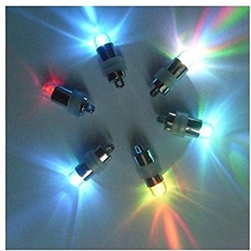 10pcs/Lot Battery Operated Micro Mini LED Light For Party Event Wedding Decoration Mini LED Vase Paper Lantern Light For Decor