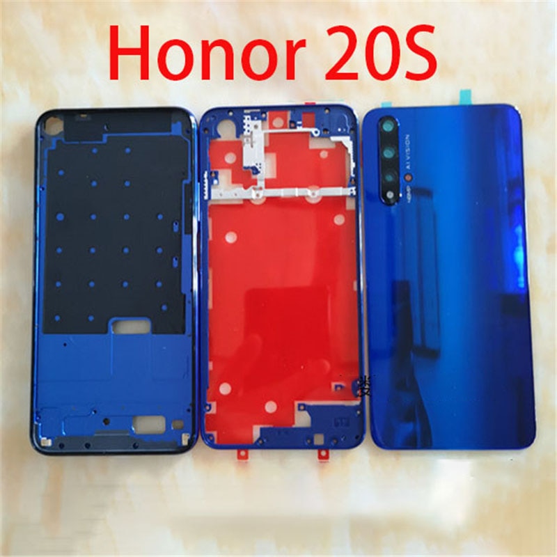 For Huawei Honor 20S original glass back cover middle frame front frame bracket mid-shell